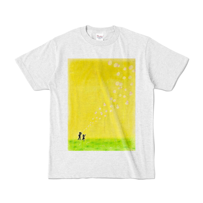 カラーTシャツ - S - アッシュ (淡色)