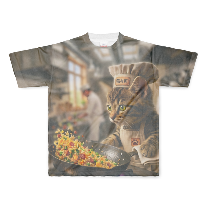 フルグラフィックTシャツ - L - 両面印刷