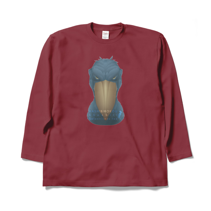 ロングスリーブTシャツ - XL - バーガンディ