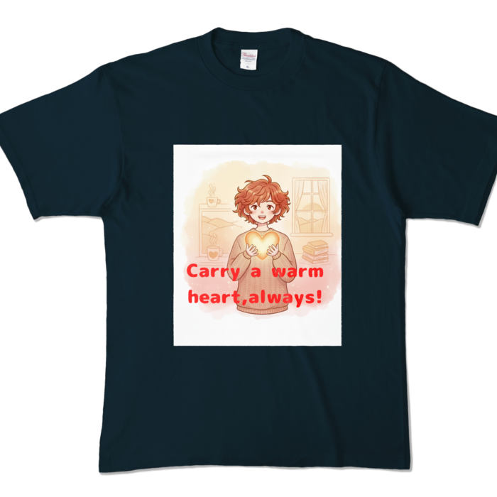 カラーTシャツ - XL - ネイビー (濃色)