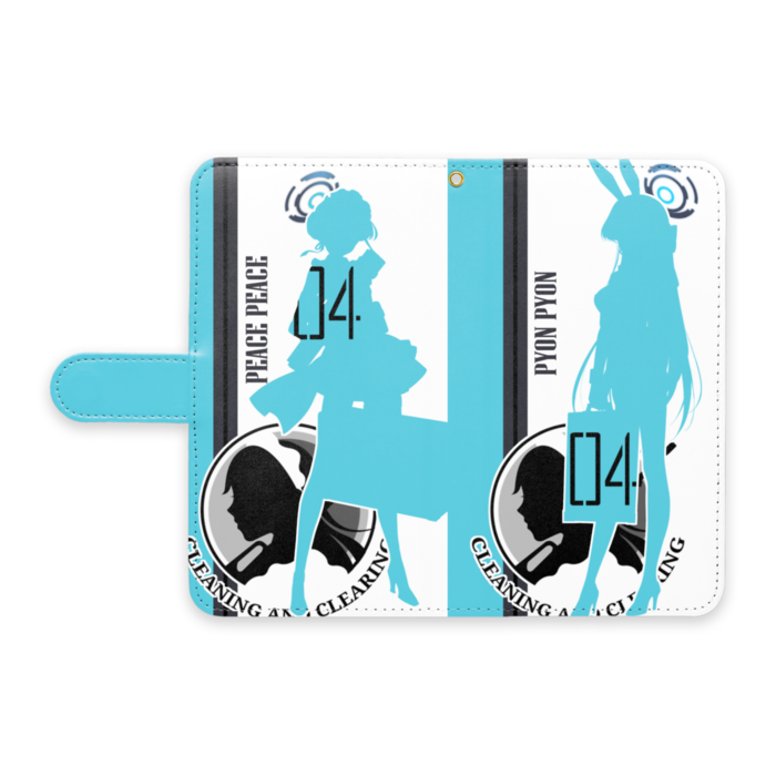 手帳型Androidケース - L - ストラップ穴 あり