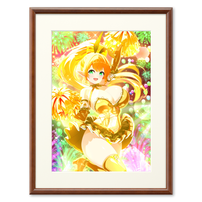複製画(プリモアート) - A2(金髪/額縁・ブラウン)