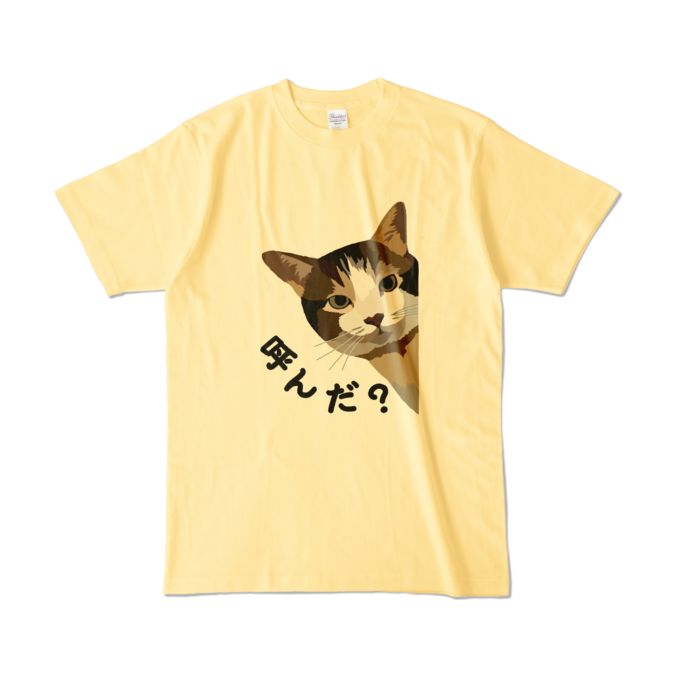 カラーTシャツ - L - ライトイエロー (淡色)