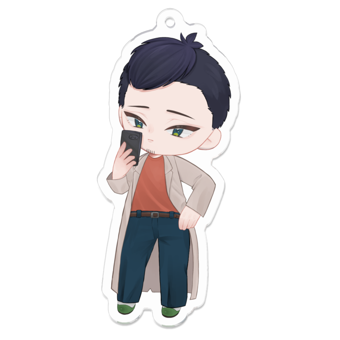 アクリルキーホルダー - 70 x 70 (mm)