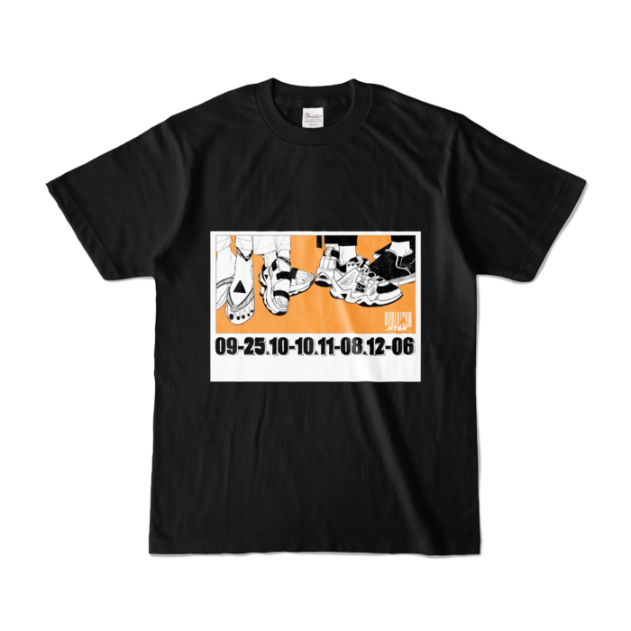 カラーTシャツ - S - ブラック (濃色)
