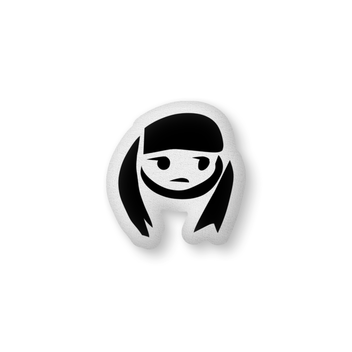 ふかふかクッション - 中（H56×W36cm） - 片面