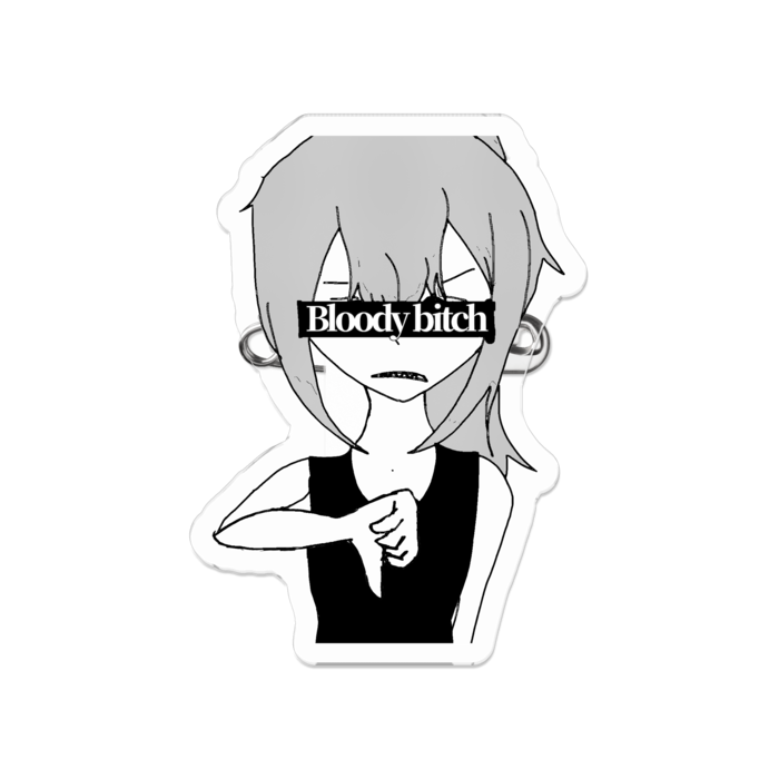 アクリルバッジ - 50 x 50 (mm)