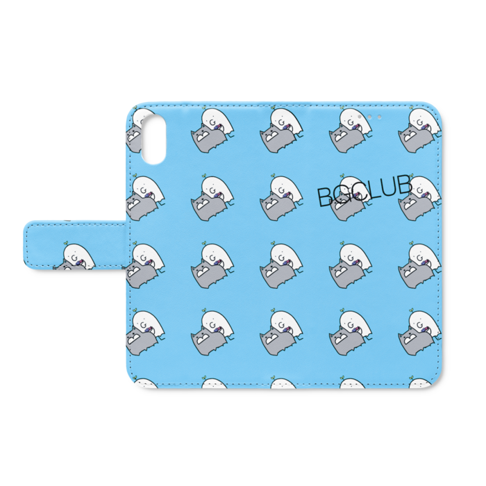 【水色】iPhone XS / X