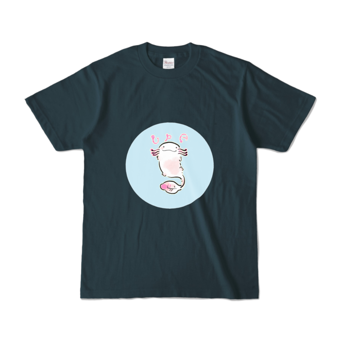カラーTシャツ - S - デニム (濃色)