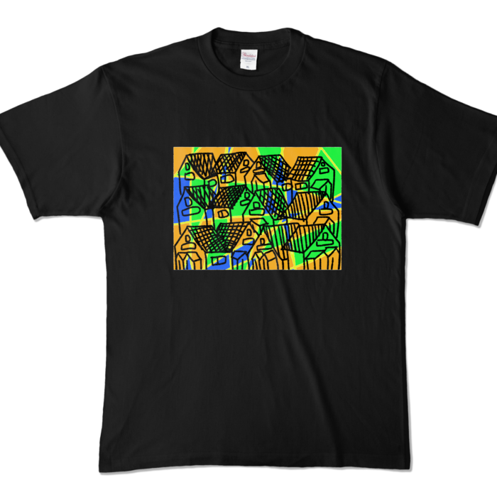 カラーTシャツ - XL - ブラック (濃色)