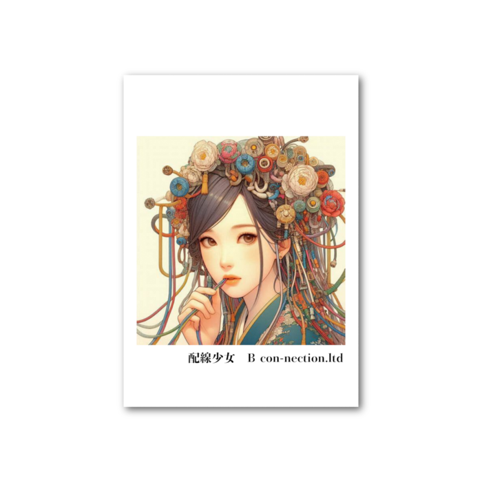 フォト風カード - 縦 - 片面