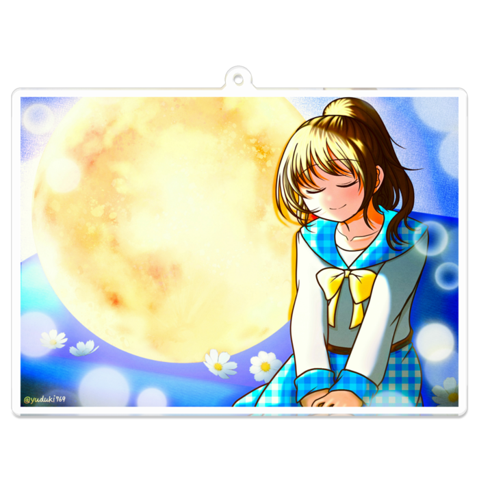 アクリルキーホルダー - 100 x 100 (mm)