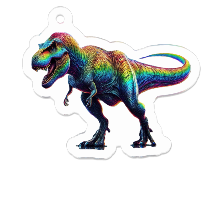 アクリルキーホルダー（コーティング） - 50 x 50 (mm)