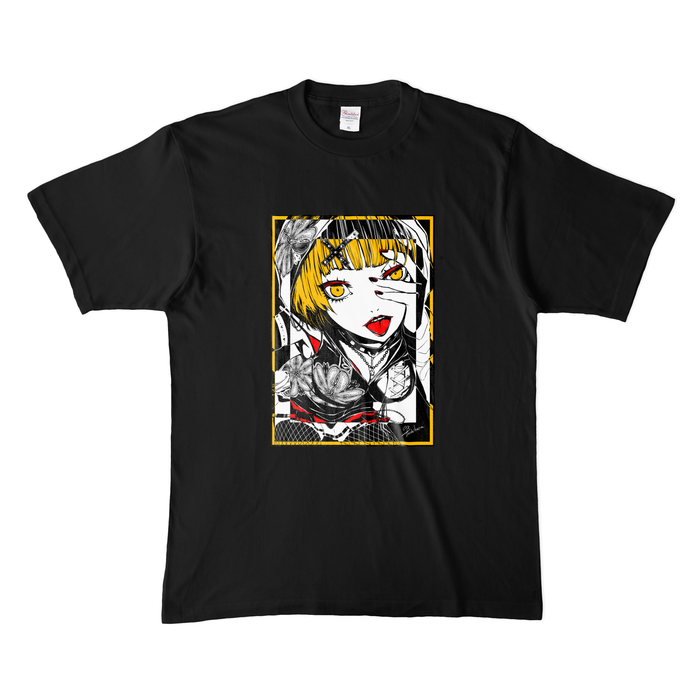 カラーTシャツ(濃色) - XL - ブラック