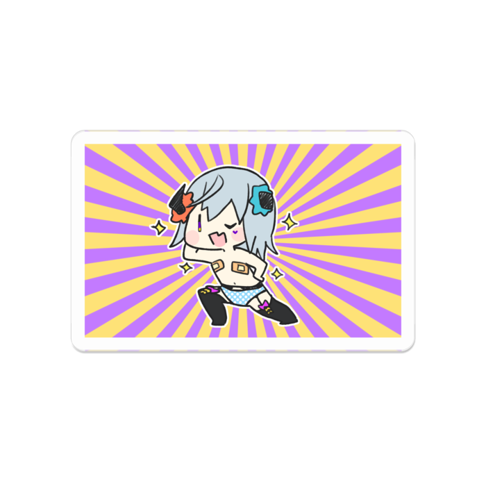 アクリルバッジ - 50 x 50 (mm)