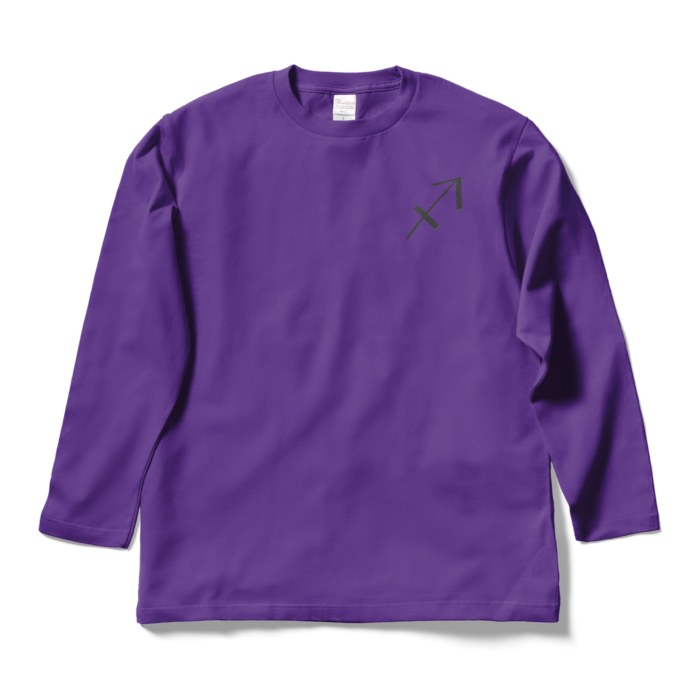 ロングスリーブTシャツ - L - パープル