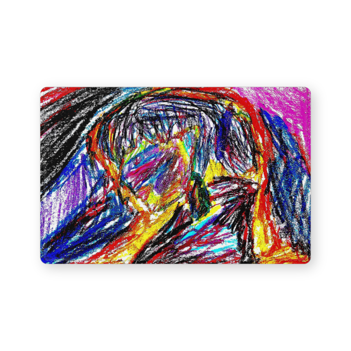 レザー製名刺入れ - 102 x 72 (mm)