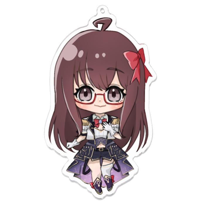 アクリルキーホルダー - 100 x 100 (mm)