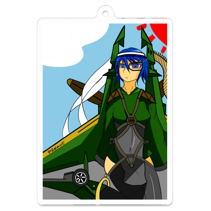 アクリルキーホルダー - 70 x 70 (mm)