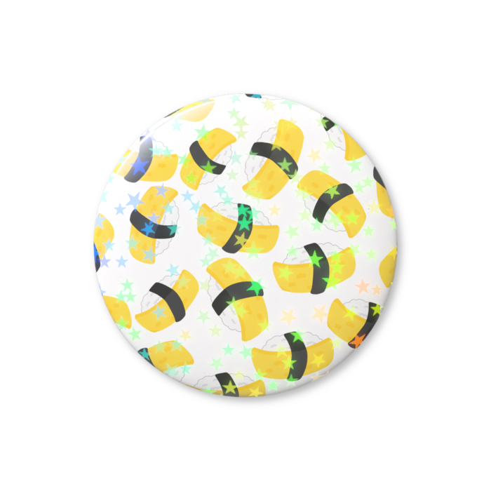 ホログラム缶バッジ - 32mm