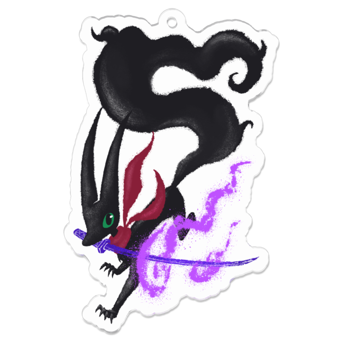 アクリルキーホルダー - 70 x 70 (mm)