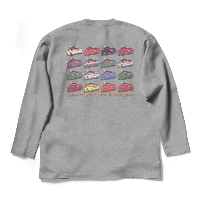 ロングスリーブTシャツ - L - 杢グレー