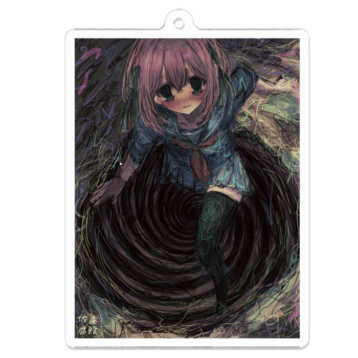 アクリルキーホルダー - 70 x 70 (mm)