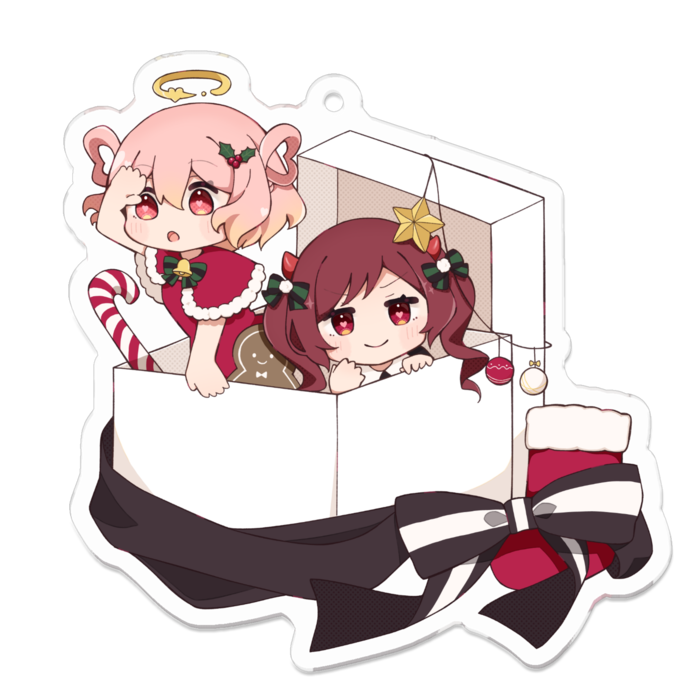 アクリルキーホルダー - 70 x 70 (mm)