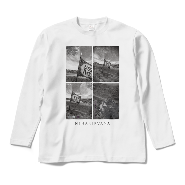 NEHAN FLAG LONG TEE / WHITE / M