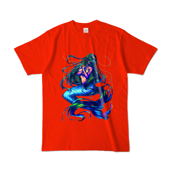 カラーTシャツ - L - レッド (濃色)