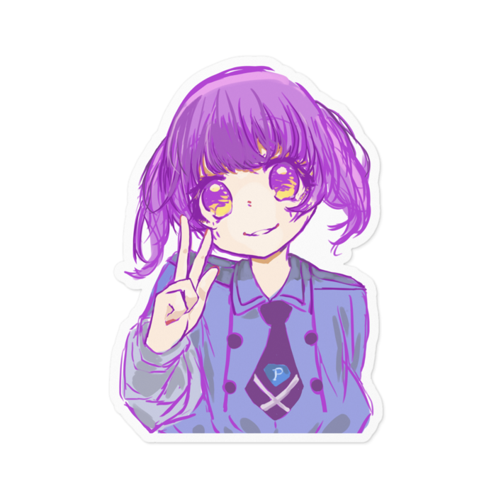 ステッカー - 100 x 100 (mm)