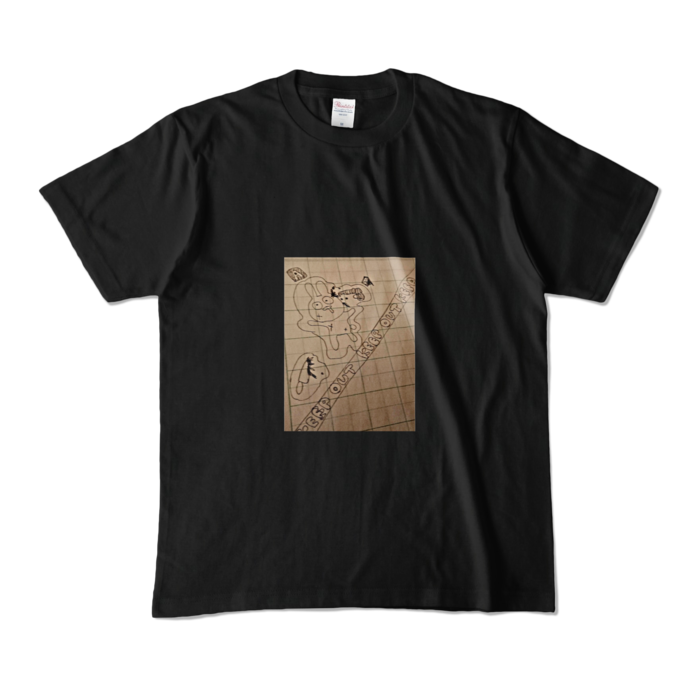 カラーTシャツ - M - ブラック (濃色)