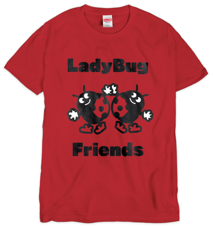 Tシャツ（シルクスクリーン印刷） - XL - 2色