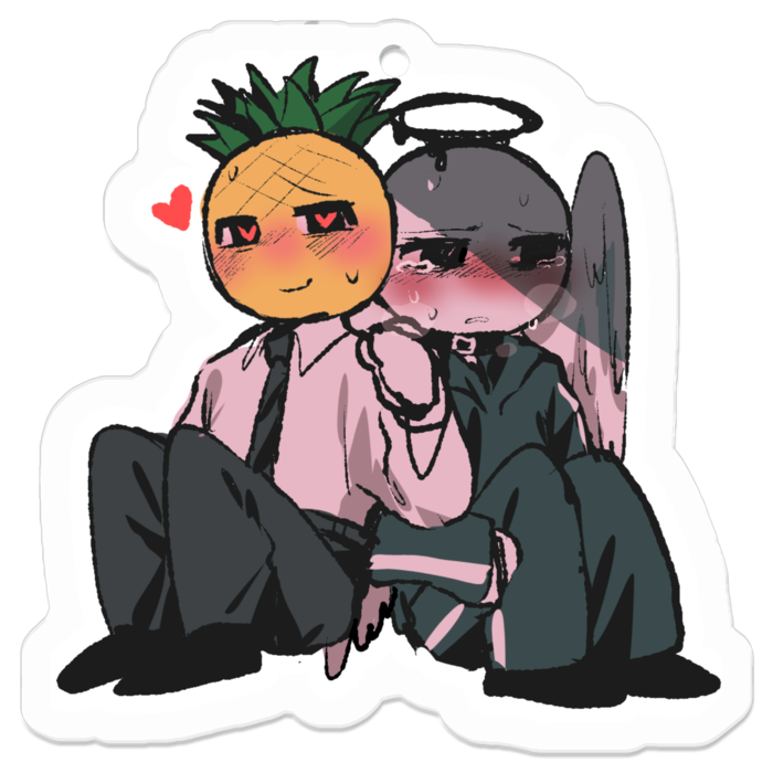 アクリルキーホルダー - 50 x 50 (mm)(1)