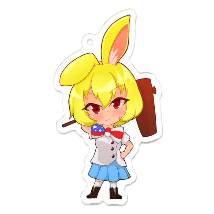 アクリルキーホルダー - 70 x 70 (mm)