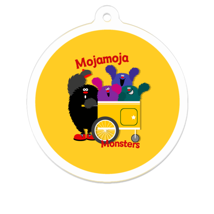 アクリルキーホルダー - 50 x 50 (mm)