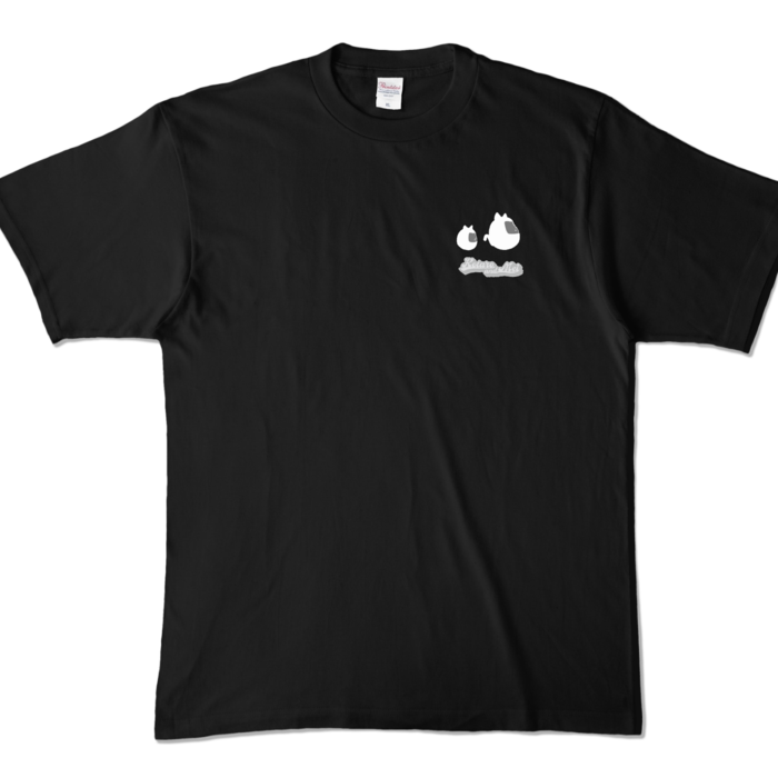 カラーTシャツ - XL - ブラック (濃色)