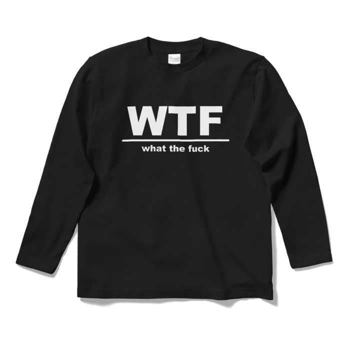 ロングスリーブTシャツ - S - ブラック