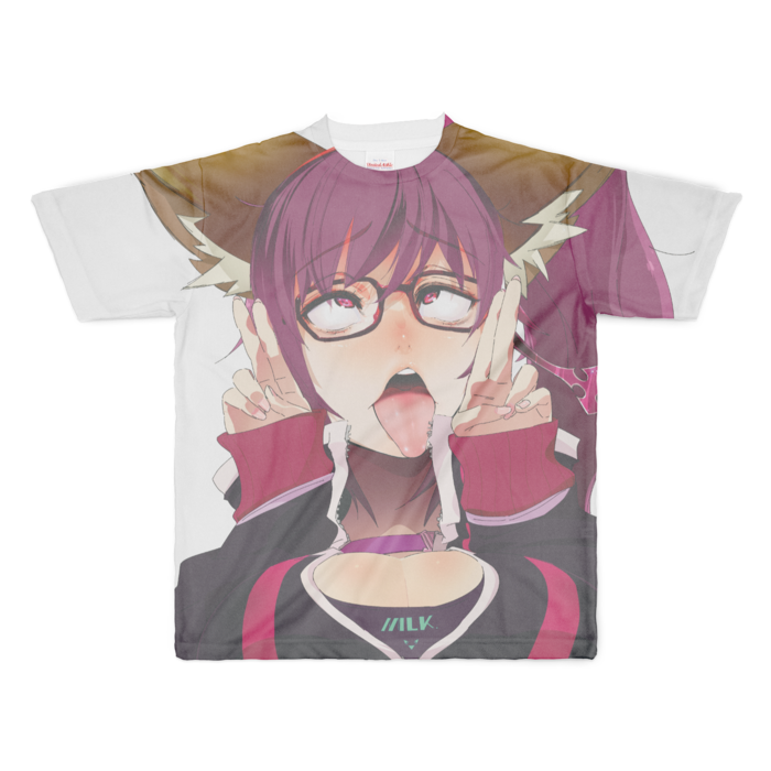 Kawaii!彩子Tシャツ - XL - 両面印刷