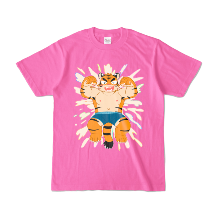 カラーTシャツ - S - ピンク (濃色)