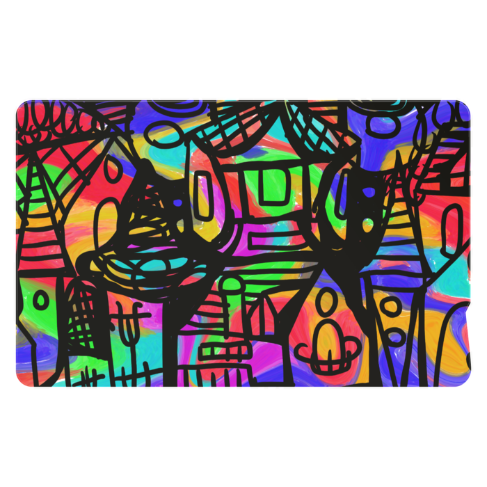 ICカードステッカー - 約85.7 × 53.9mm