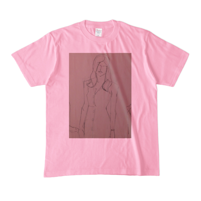 カラーTシャツ(淡色) - M - ピーチ