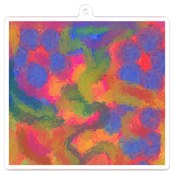 アクリルキーホルダー - 70 x 70 (mm)