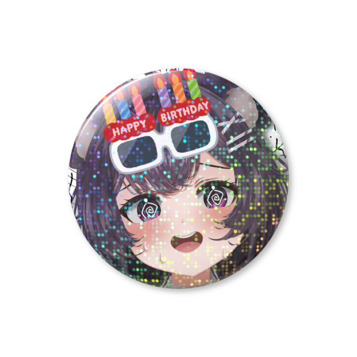 ホログラム缶バッジ - 56mm