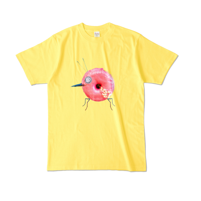 カラーTシャツ - L - イエロー (濃色)
