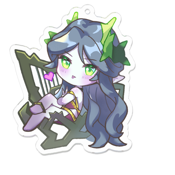 アクリルキーホルダー - 70 x 70 (mm)