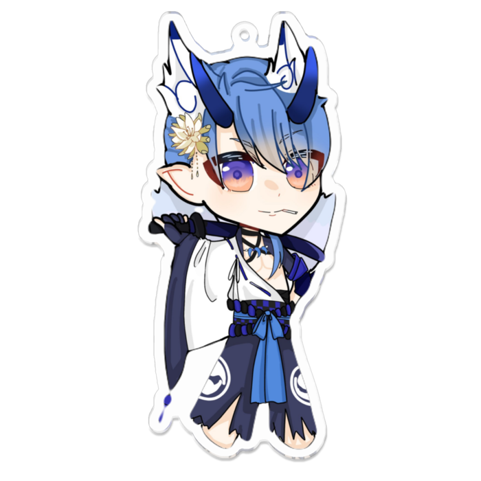 アクリルキーホルダー - 100 x 100 (mm)