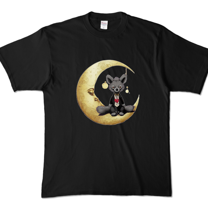 カラーTシャツ - XL - ブラック (濃色)