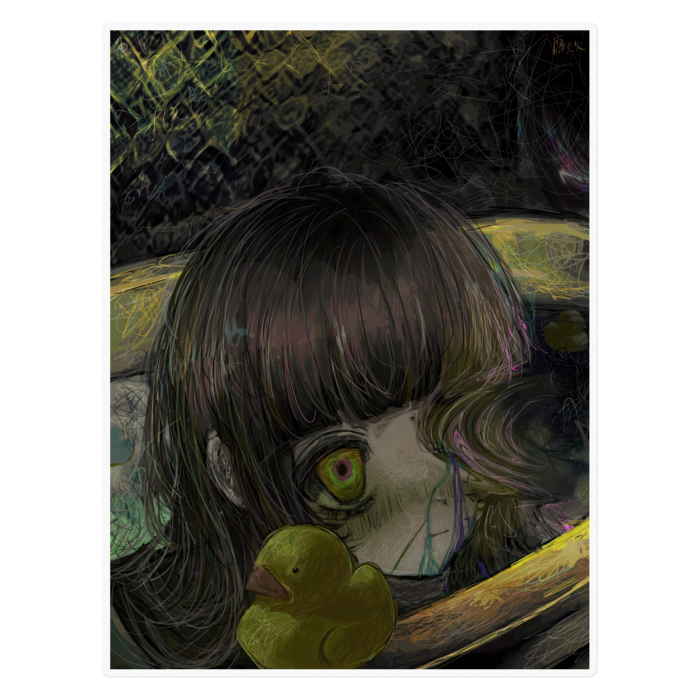 ステッカー - 160 x 160 (mm)