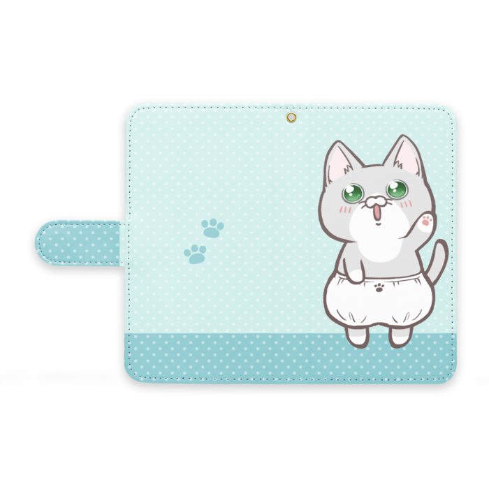 手帳型Androidケース - M - ストラップ穴 あり